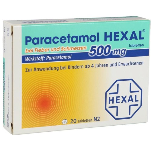Paracetamol 500mg Hexal bei Fieber und Schmerzen