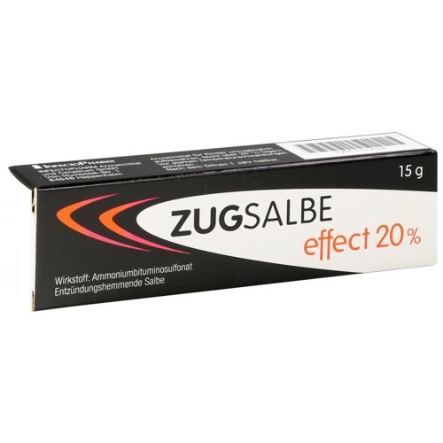 Zugsalbe effect 20 %