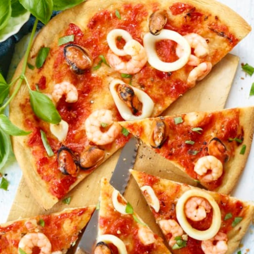 Pizza Meeresfrüchte