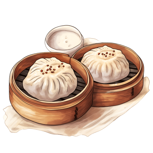 Banh Bao (vegetarisch, 1 Stück)