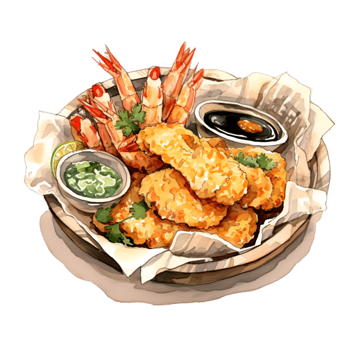 Ebi Tempura (2 Stück)