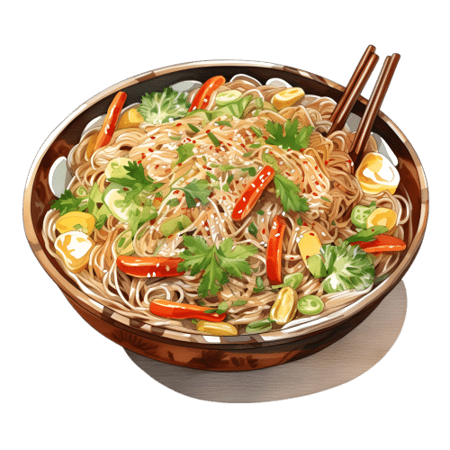 Glasnudel Salat