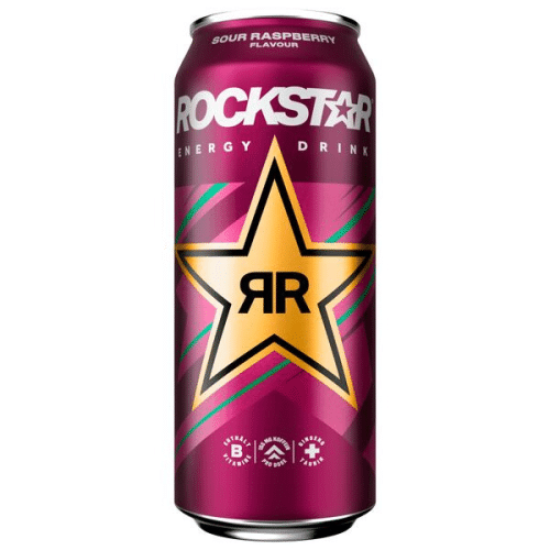 Rockstar Super Sour Raspberry 0,5l