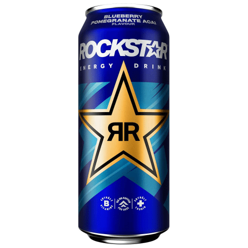 Rockstar blueberry pomegranate Acai 0,5l