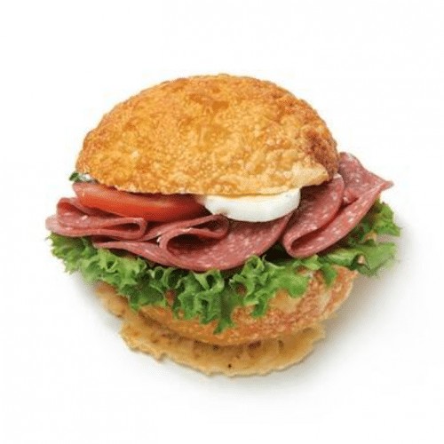 Käsebrötchen Salami 1/1