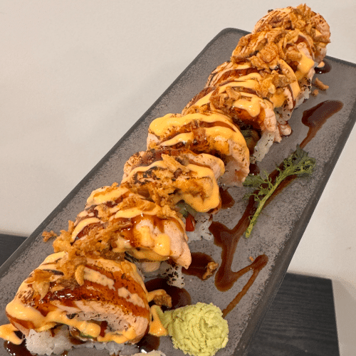 Double Spicy Lachs Roll Maho Special