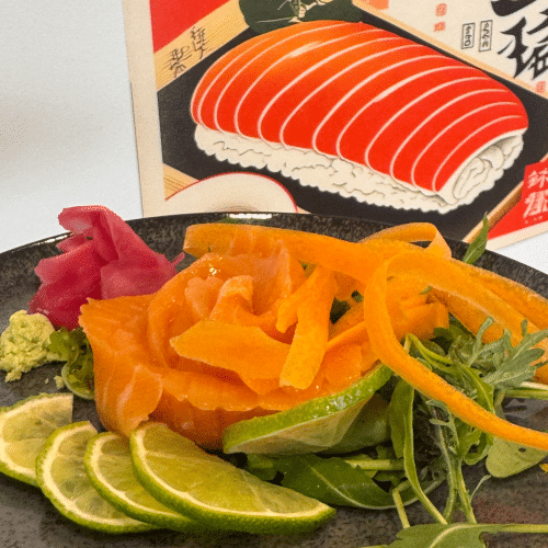 Lachs Sashimi