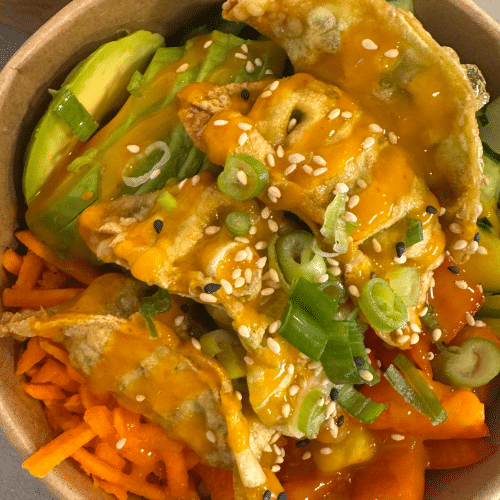 Veggie Gyoza Bowl