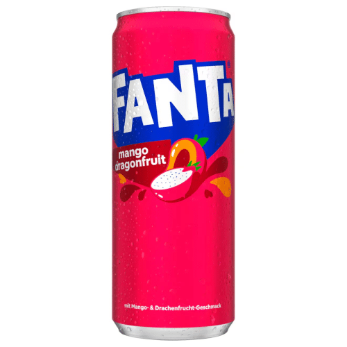 Fanta Mango und Drachenfrucht 0,33l (EINWEG)