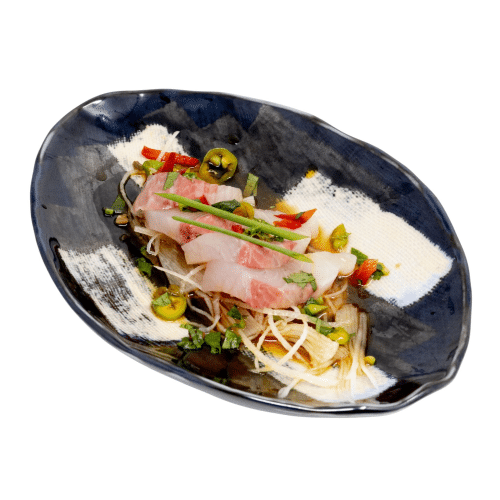 Ponzu Hamachi Sashimi