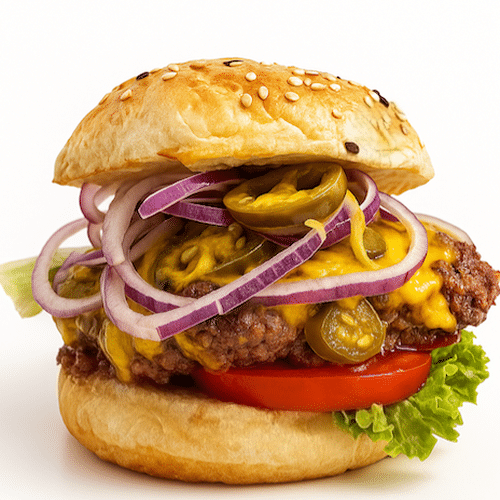Chili-Cheeseburger Menü