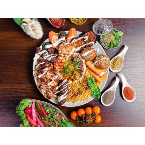 The Hummus Club Teller