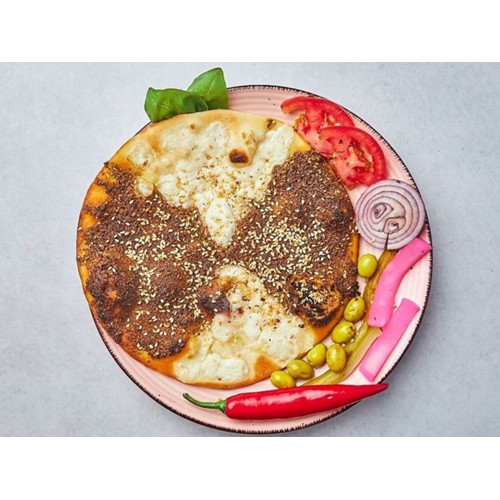 Manakisch Jibneh und Zaatar