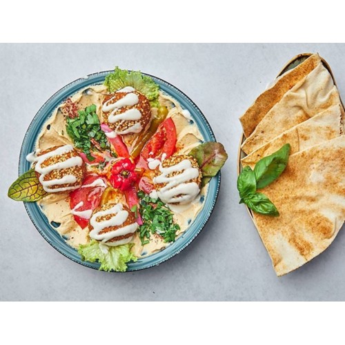 Hummus bi Falafel 