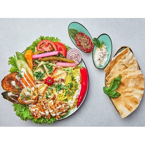 Schawarma-Makali Teller