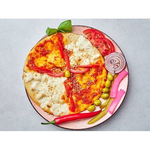 Manakish Harra und Jibneh