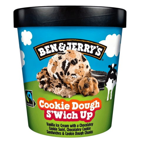 Ben & Jerry's Cookie Dough S'wich Up