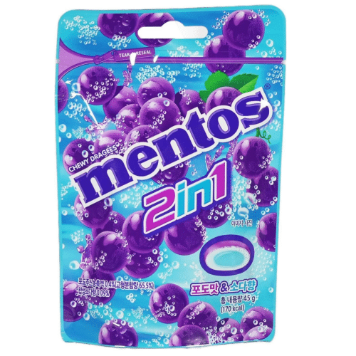 Mentos 2in1 Grape