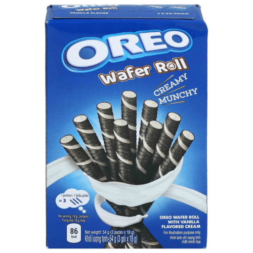 Oreo Wafer Roll White