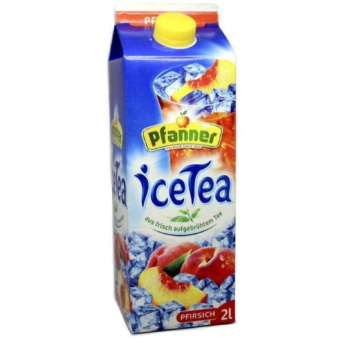Pfanner Eistee Pfirsich
