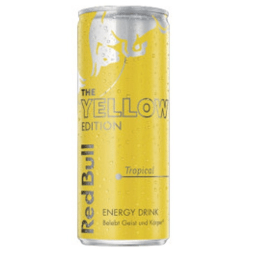 Red Bull The Yellow Edition Tropical