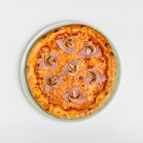 Pizza Prosciutto Funghi