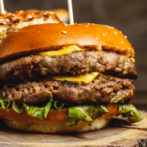 Doppeldecker cheeseburger