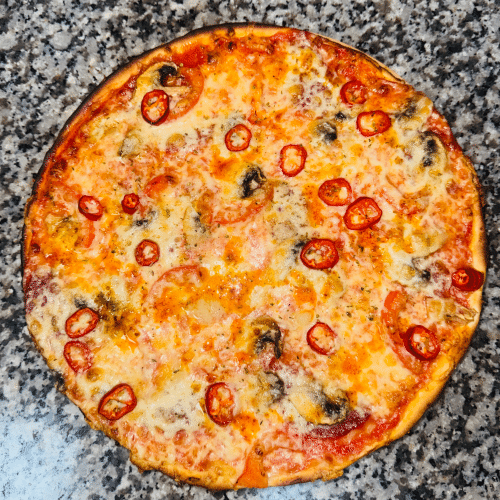 Pizza Diavolo (scharf)