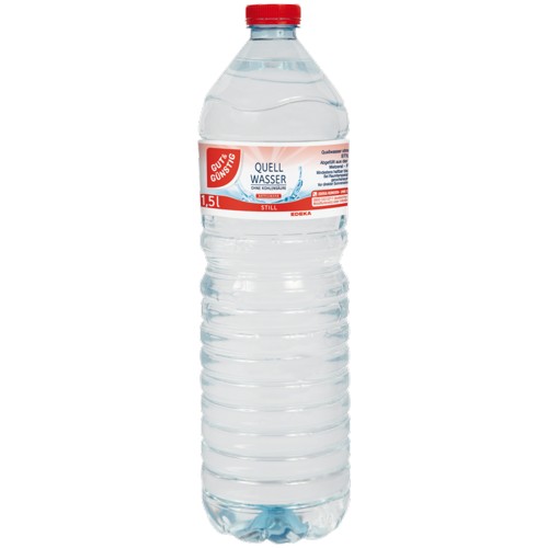Gut & Günstig Mineralwasser Still 1.5l (EINWEG)