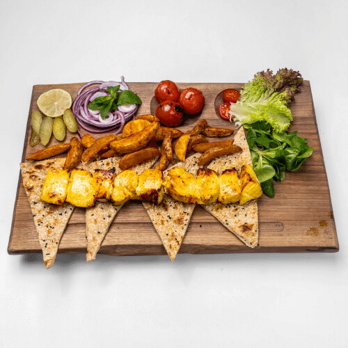 Djudjeh Kabab ohne Knochen