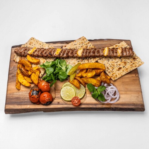 Patogh Kubideh Kabab [2 normale Spieße]