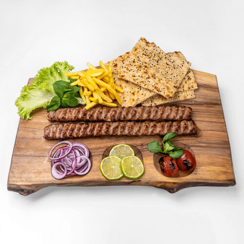 Kubideh Kabab mit Brot