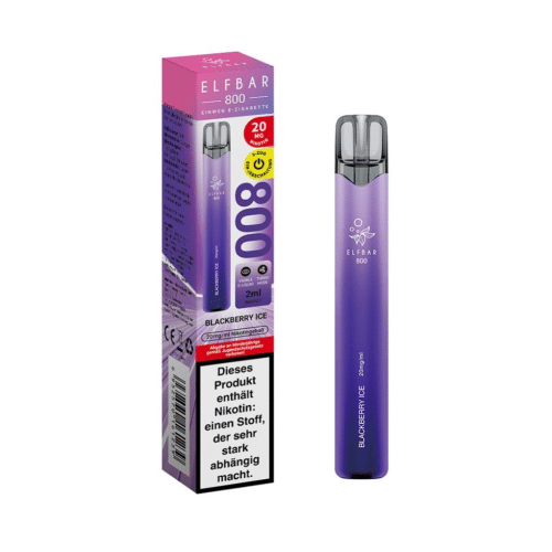 Elfbar 800 Einweg Blackberry Ice 20g E-Shisha
