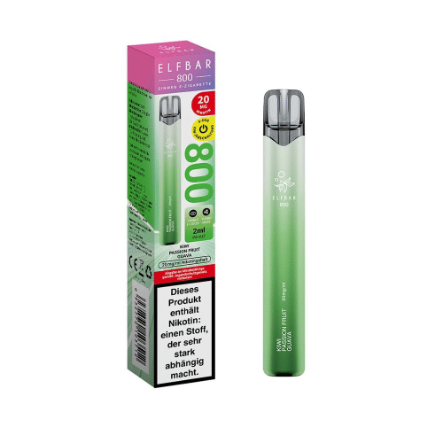Elfbar 800 Einweg Kiwi Passion Fruit Guava 20g
