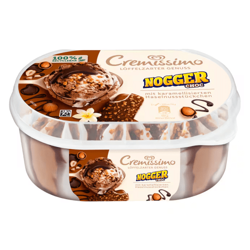 Cremissimo Eis Nogger Choc 825ml