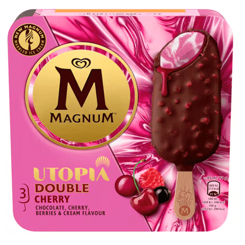Magnum Eis Utopia Double Cherry 255ml