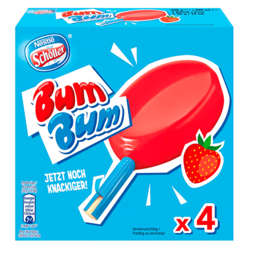 Nestle Schöller Eis Bum Bum Multipackung 4x72ml