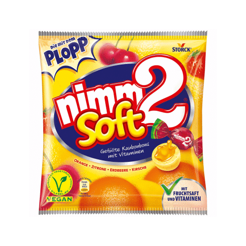 Nimm2 Soft Fruchtkaubonbons vegan 345g