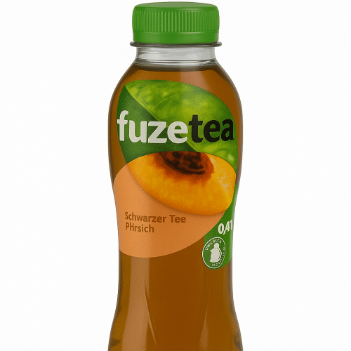 Fuzetea Schwarzer Tee Pfirsich 0,4l (EINWEG)