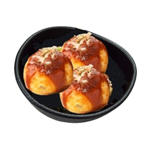 Takoyaki (3 Stück)