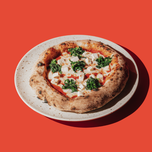 Italian-Pizza Spinach (vegetarisch)