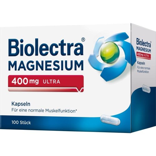 Biolectra Magnesium 400mg ultra 100 pieces