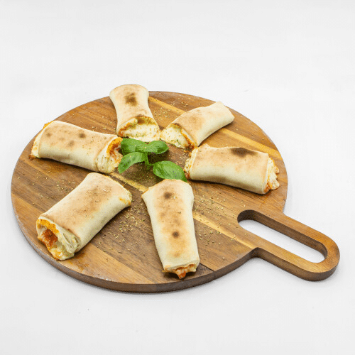 Pizzabrötchen mit Käse