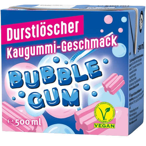 Durstlöscher Bubble Gum 0,5l