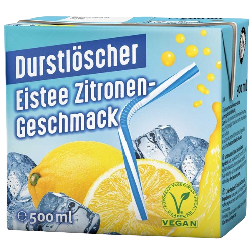 Durstlöscher Eistee Zitrone 0,5l