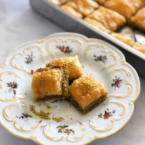 Türkische Baqlava (Süßigkeit)