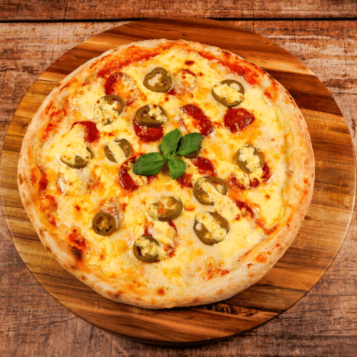 Pizza Chili Cheese (scharf)