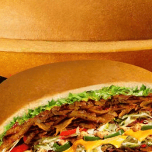 Ufo Döner mit Hähnchen Fleisch