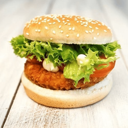 Menü 1 - Crunchy Chicken Burger