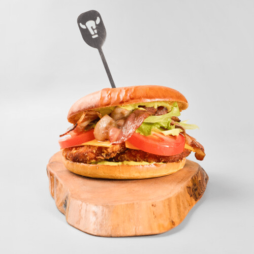 Chicken Curry Burger